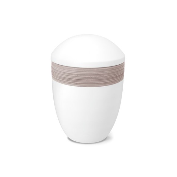 Feuer und Erde Semi Pure Bio Lehm Urne