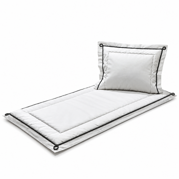 Spalt Deckengarnitur Premium Grau Kordel