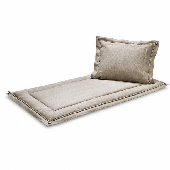 Spalt blanket set premium linen fabric nature