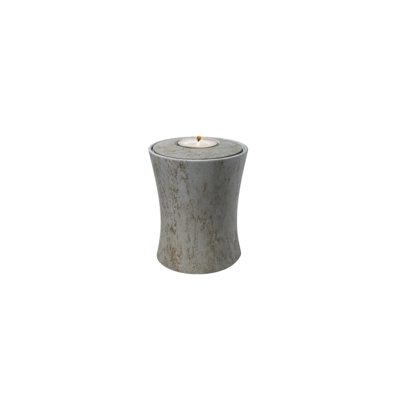 Fire and Earth Stone Memory organic clay urn