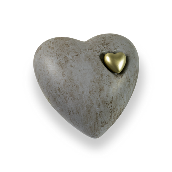 Feuer und Erde Stone Bio Lehm Urne