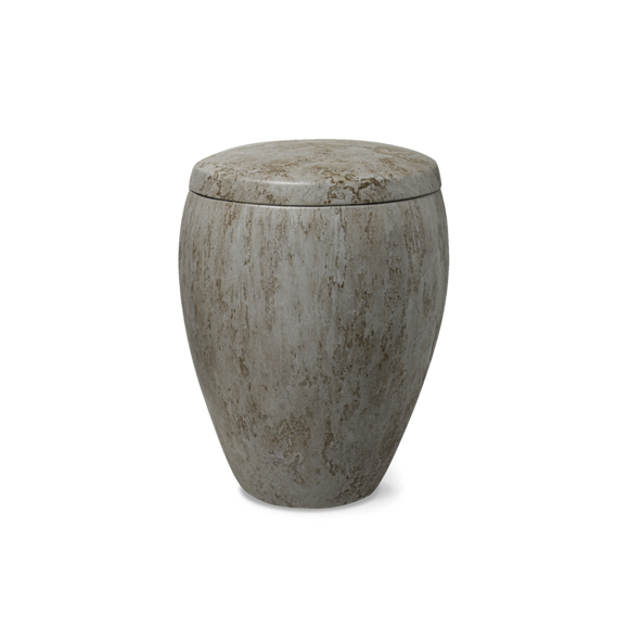 Feuer und Erde Stone Bio Lehm Urne