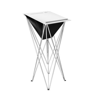 Kaufen weiss-satiniert Spider Faltbares Schreibpult aus Aluminium und Acrylglas