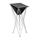 Spider Faltbares Schreibpult aus Aluminium und Acrylglas-1