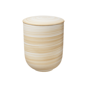 Feuer und Erde Terracotta Bio Lehm Urne