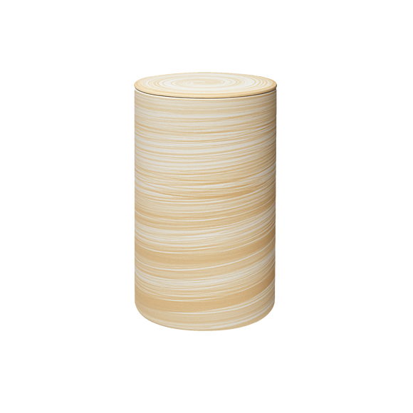 Feuer und Erde Terracotta Bio Lehm Urne