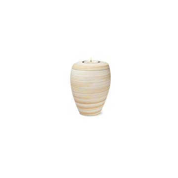 Feuer und Erde Terracotta Memory Bio Lehm Urne - 0