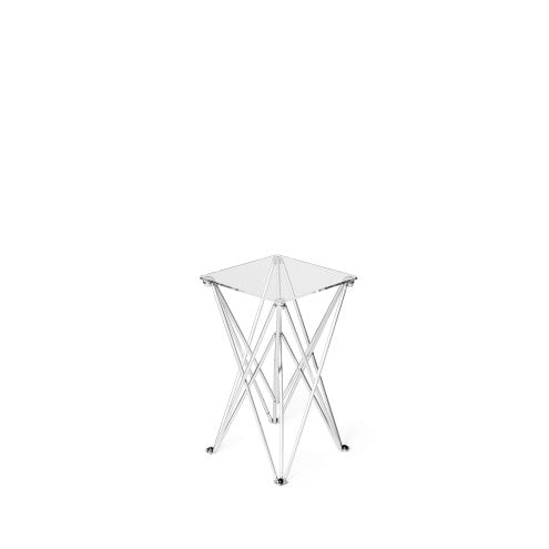 Spider table frame with top