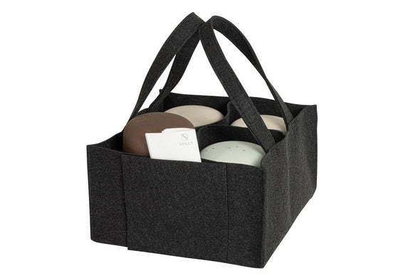 Spalt Urnentragetasche Filz Anthrazit