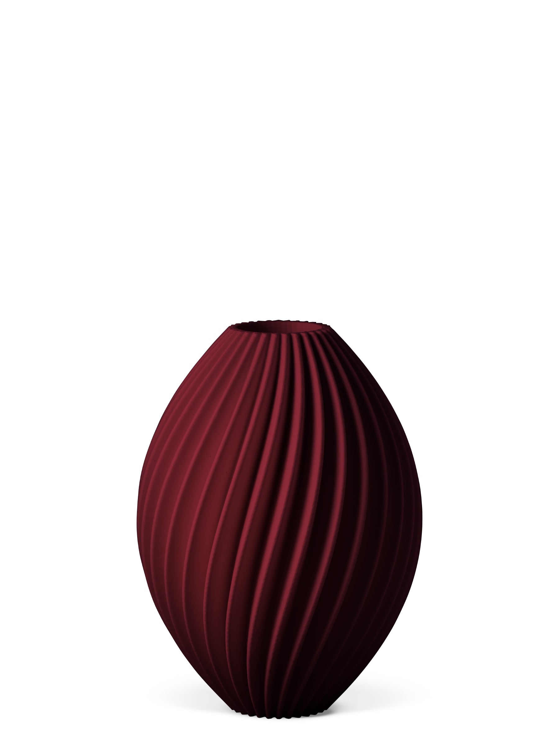 Buy wine-red 3D decoration Nova decorative vase