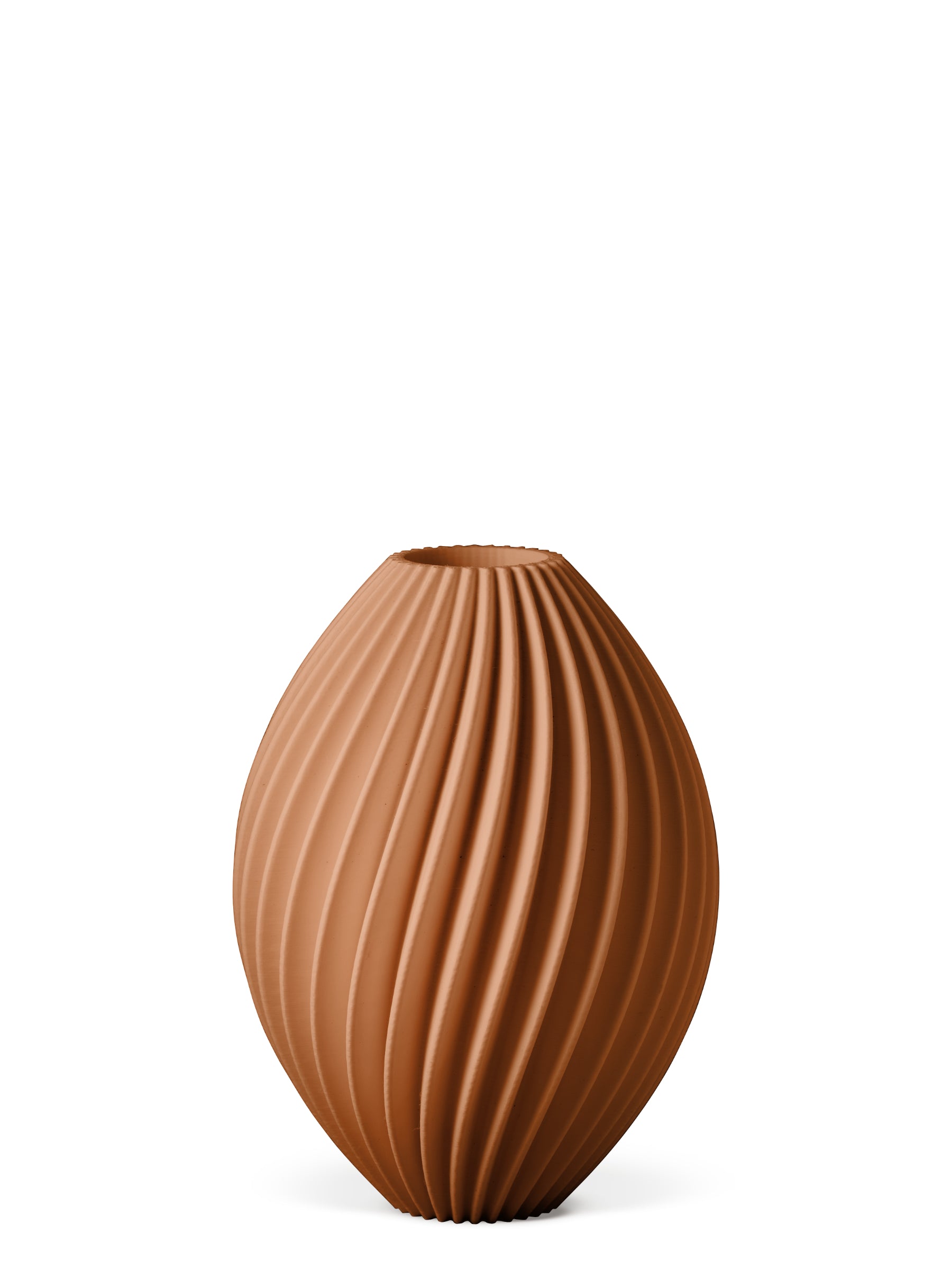 Kaufen terracotta 3D-Decoration Dekovase Nova