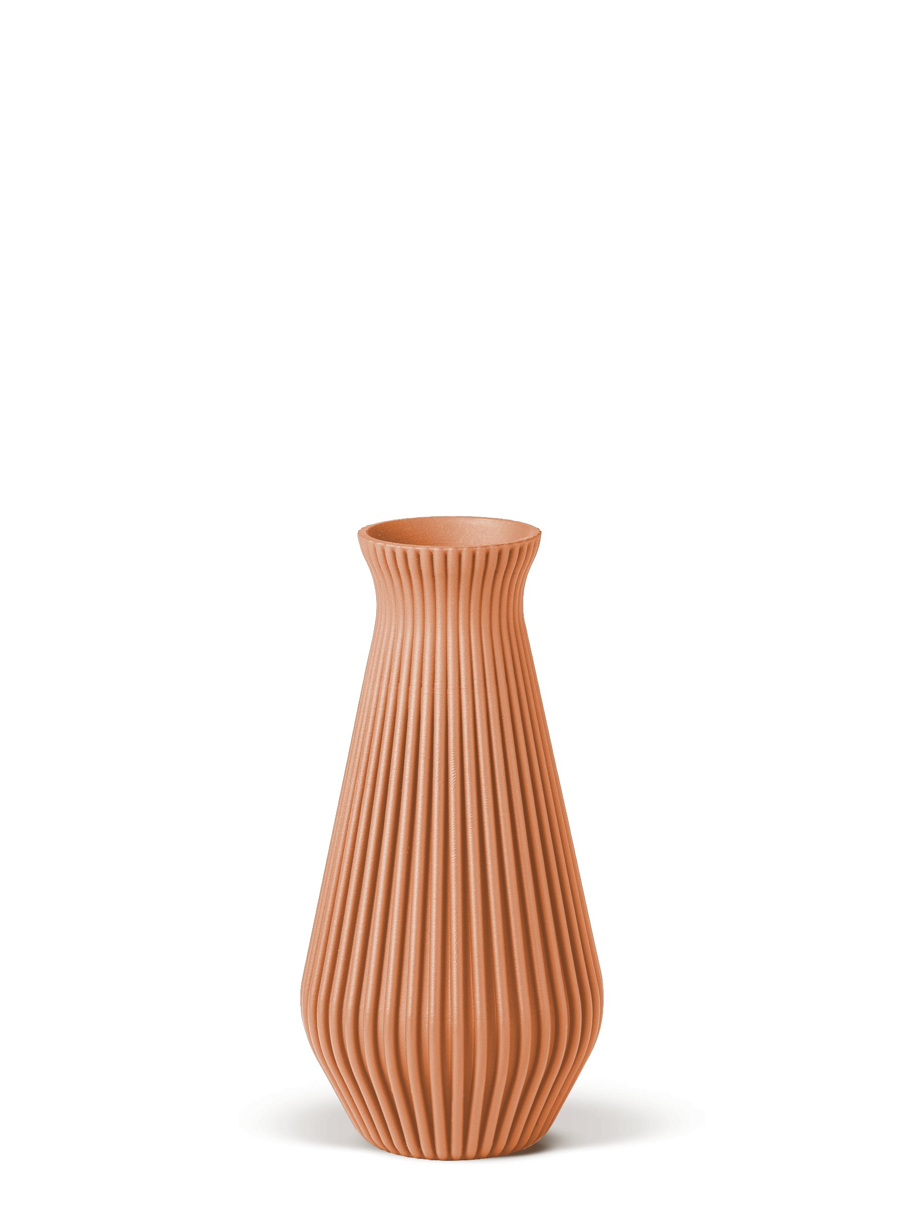 Buy peach 3D decoration Cascadia decorative vase