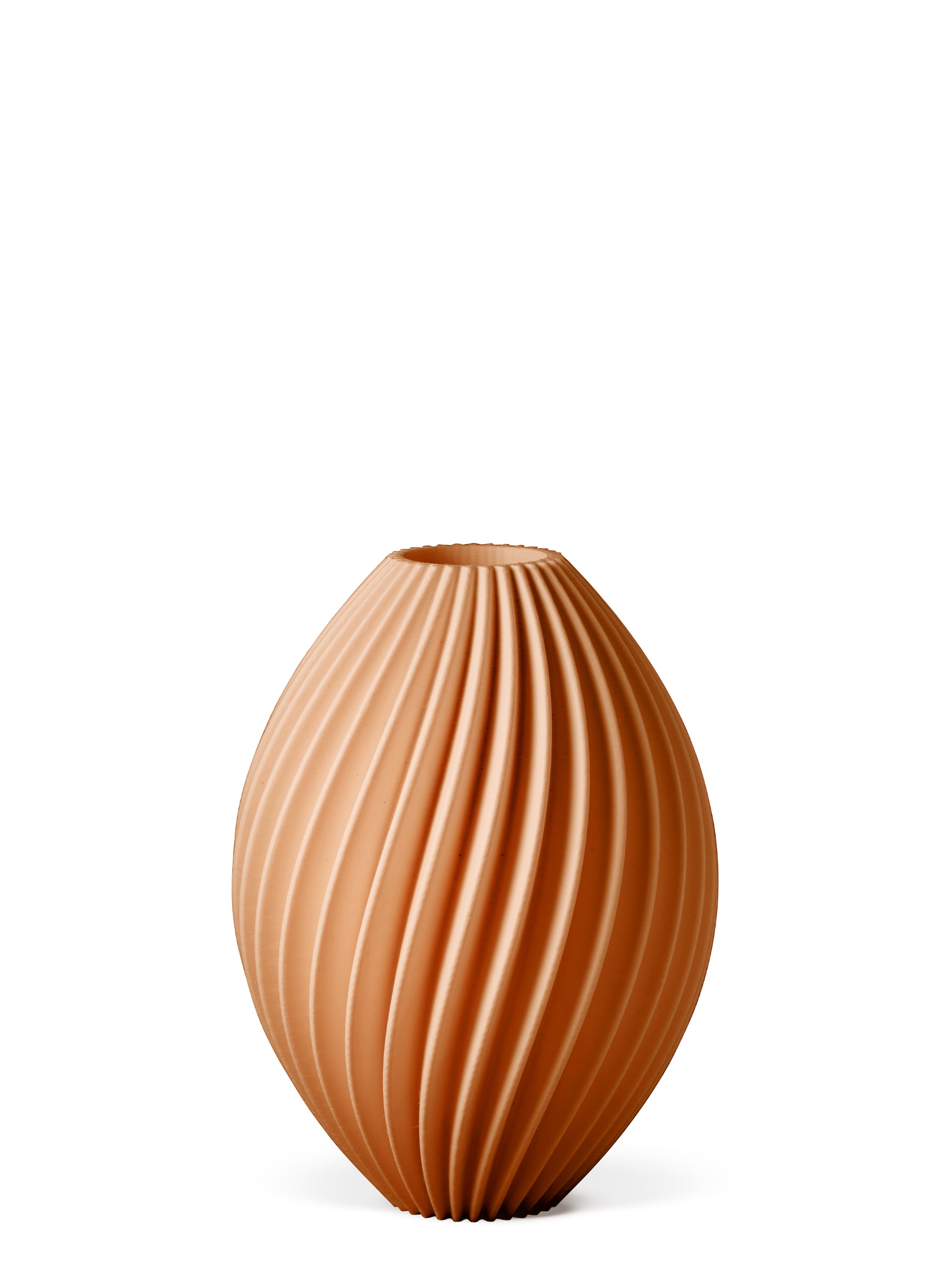 Buy peach 3D decoration Nova decorative vase