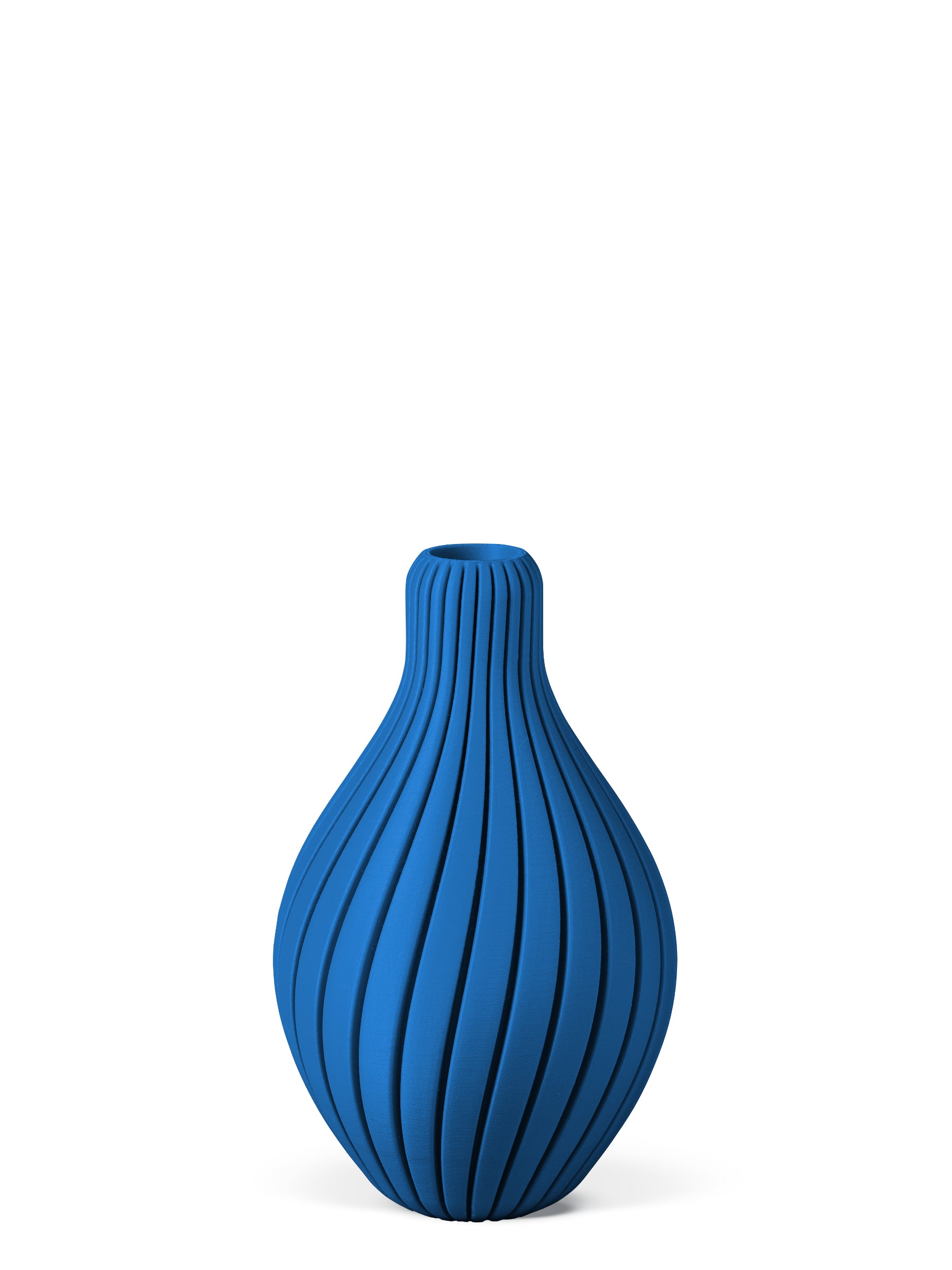 Buy gentian-blue 3D decoration Aurora decorative vase