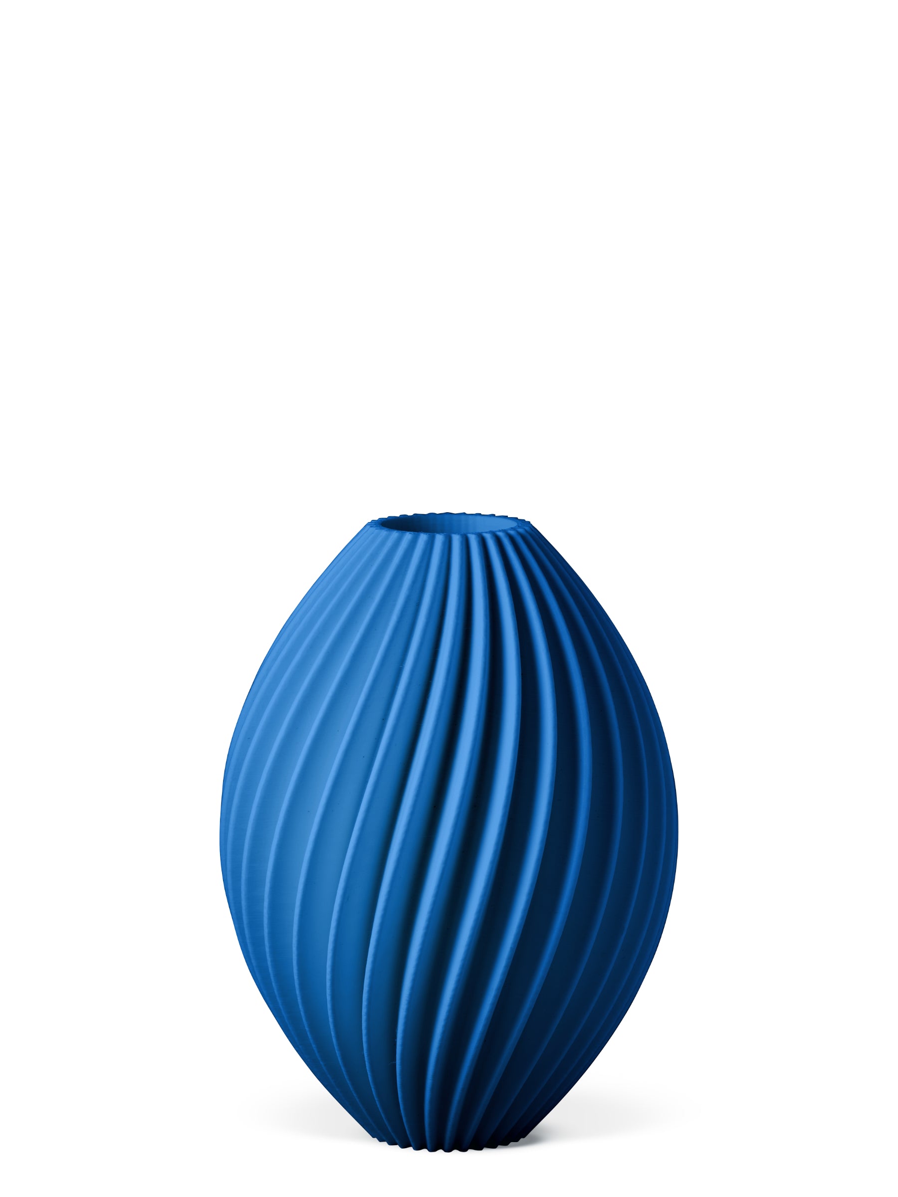 Buy gentian-blue 3D decoration Nova decorative vase