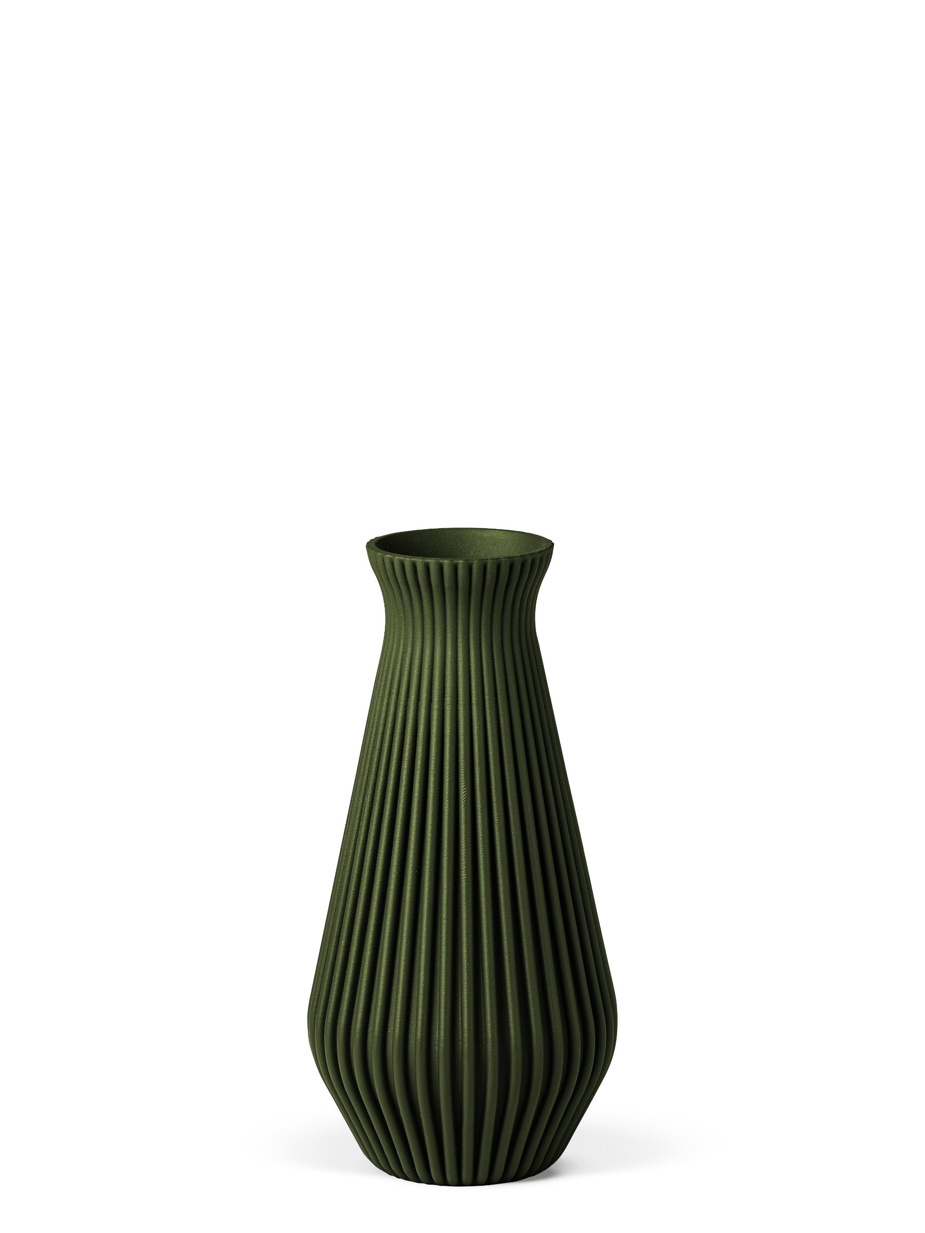 Buy leaf-green 3D decoration Cascadia decorative vase