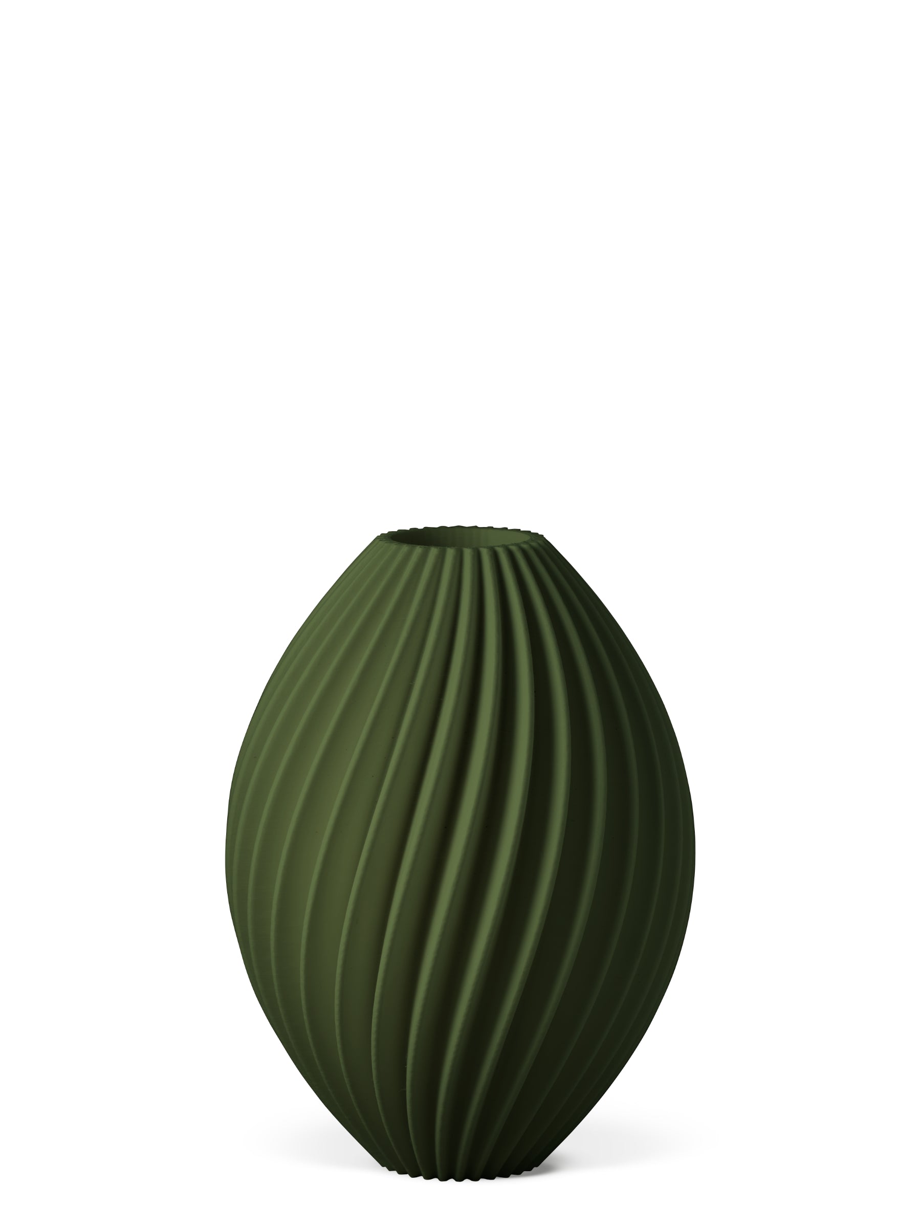 Buy leaf-green 3D decoration Nova decorative vase