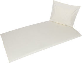 Set di coperte Besta in seta naturale beige