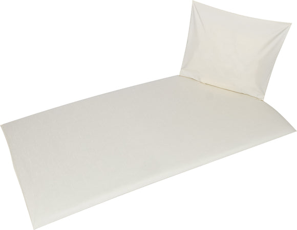 Set di coperte Besta in seta naturale beige