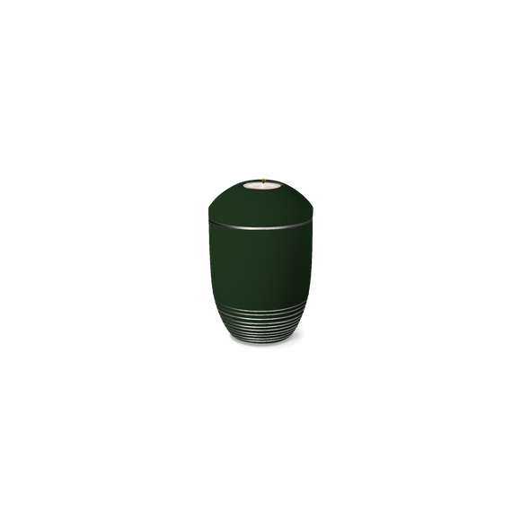 Feuer und Erde Wave Memory Bio Lehm Urne