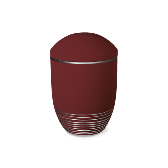 Feuer und Erde Wave Bio Lehm Urne