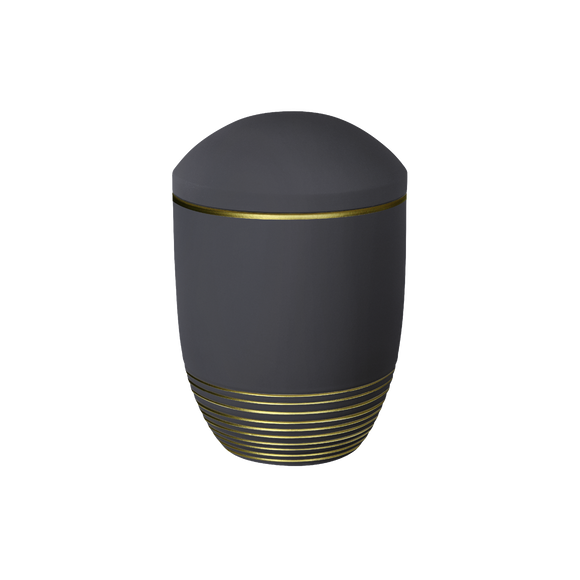 Feuer und Erde Wave Bio Lehm Urne