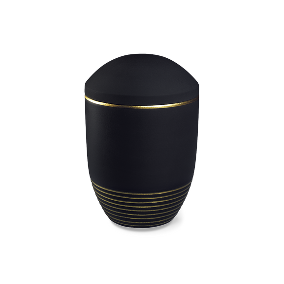 Feuer und Erde Wave Bio Lehm Urne