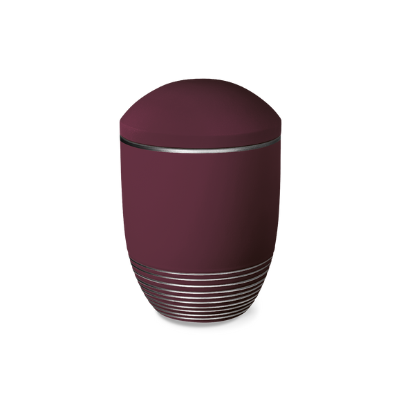 Feuer und Erde Wave Bio Lehm Urne