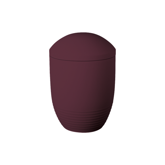 Feuer und Erde Wave Bio Lehm Urne