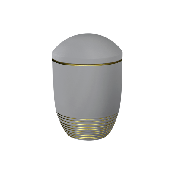 Feuer und Erde Wave Bio Lehm Urne