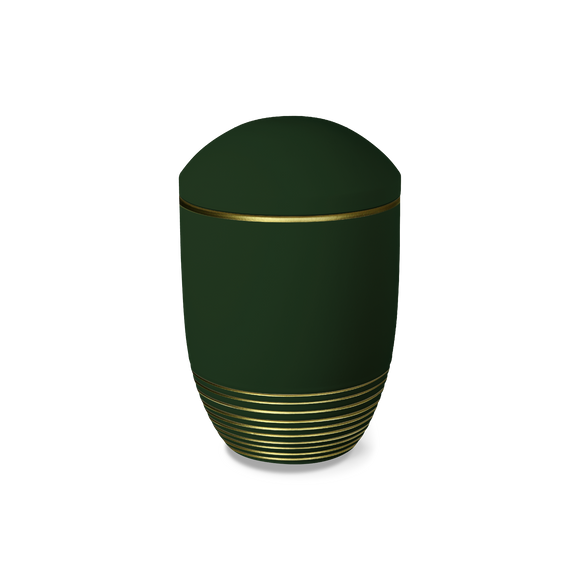 Feuer und Erde Wave Bio Lehm Urne