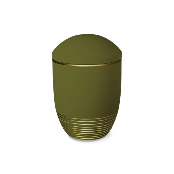 Feuer und Erde Wave Bio Lehm Urne