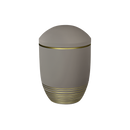 Feuer und Erde Wave Bio Lehm Urne-14