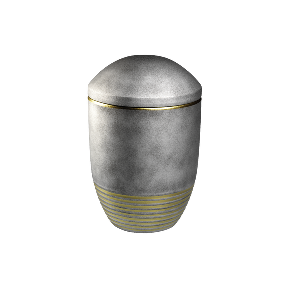 Feuer und Erde Wave Bio Lehm Urne