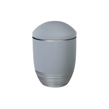 Fire and earth Wave organic clay urn - 0