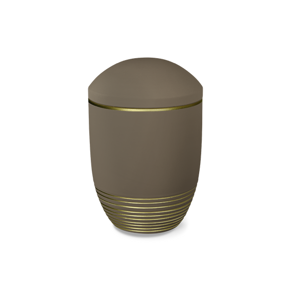 Feuer und Erde Wave Bio Lehm Urne