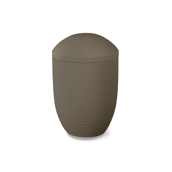 Feuer und Erde Wave Bio Lehm Urne