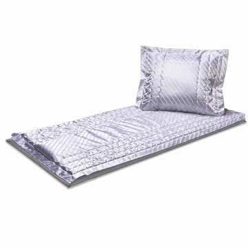 Spalt blanket set damask stripes import 5 pieces