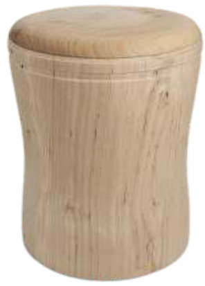 EuroBio Urn Alder Nature Urn