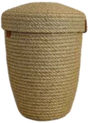 EuroBio Urn Jute Urn