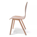 Sedia impilabile Lavabis Legno imbottito senza braccioli-1