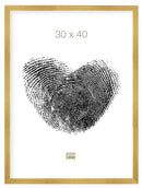 Holzrahmen in Goldfarbe-2