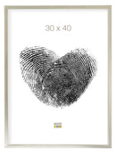 Holzrahmen in Silberfarbe-2