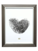 Bilderrahmen mit breitem Rand Silber-3