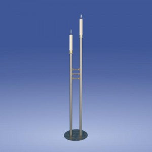 Zimmermann Standleuchter Diamant 2-Flammer