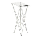 Spider Faltbares Stehpult aus Aluminium und Acrylglas-2