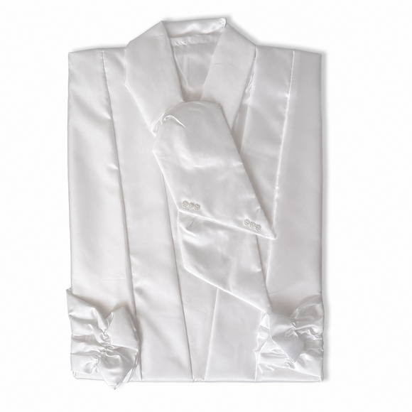 Lavabis Talar Satin mit Perlen Damen