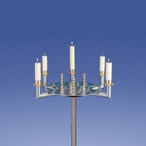 Zimmermann Urnenkandelaber Türkis T15-D3