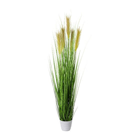 Grasbusch Kunstpflanze Kunstgras deko