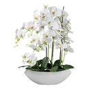 Orchidea pianta artificiale deco bianco-1
